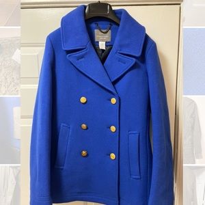 J. Crew Stadium Cloth Pea Coat